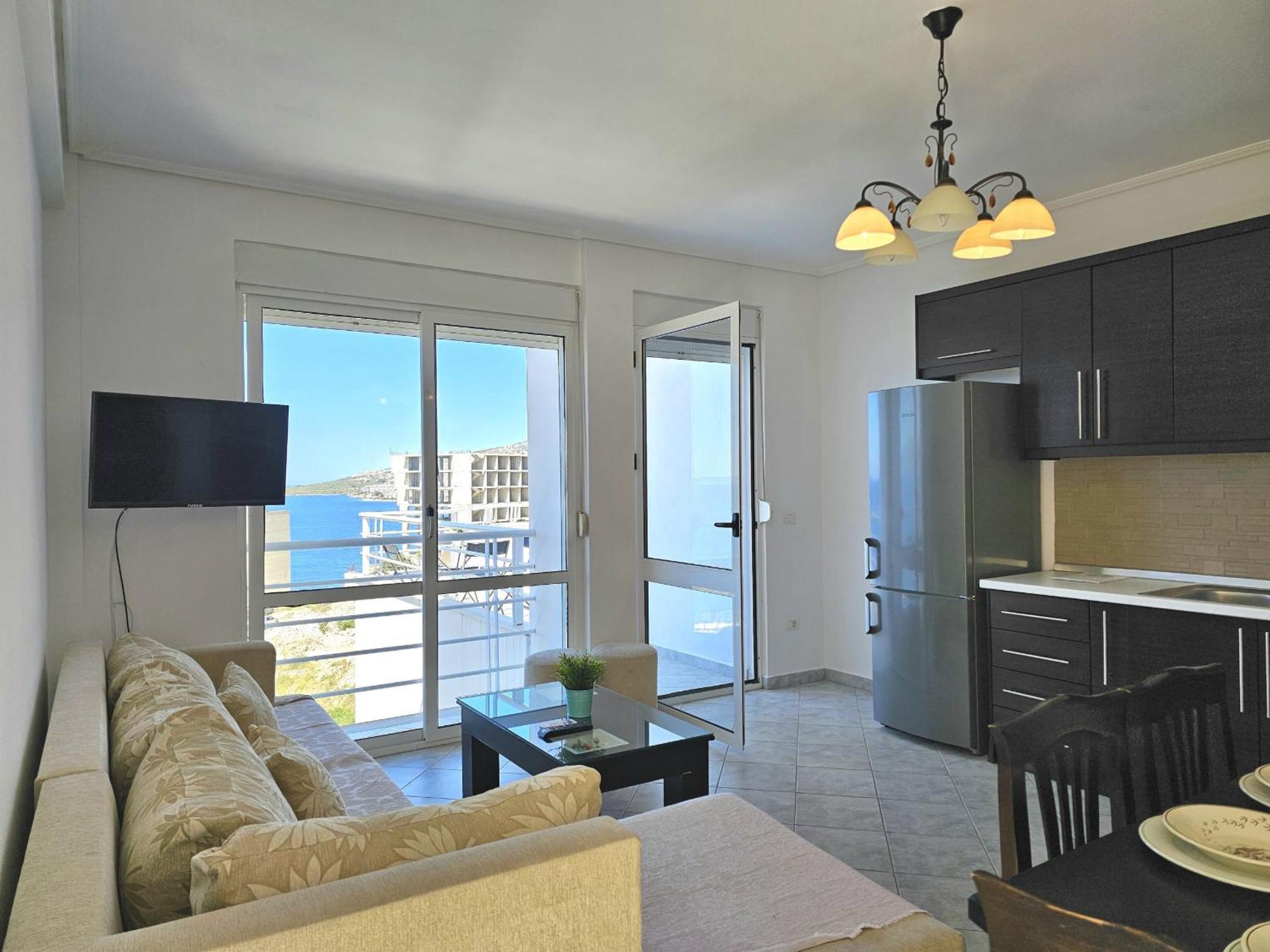Blue Apartment Sarande Exterior photo