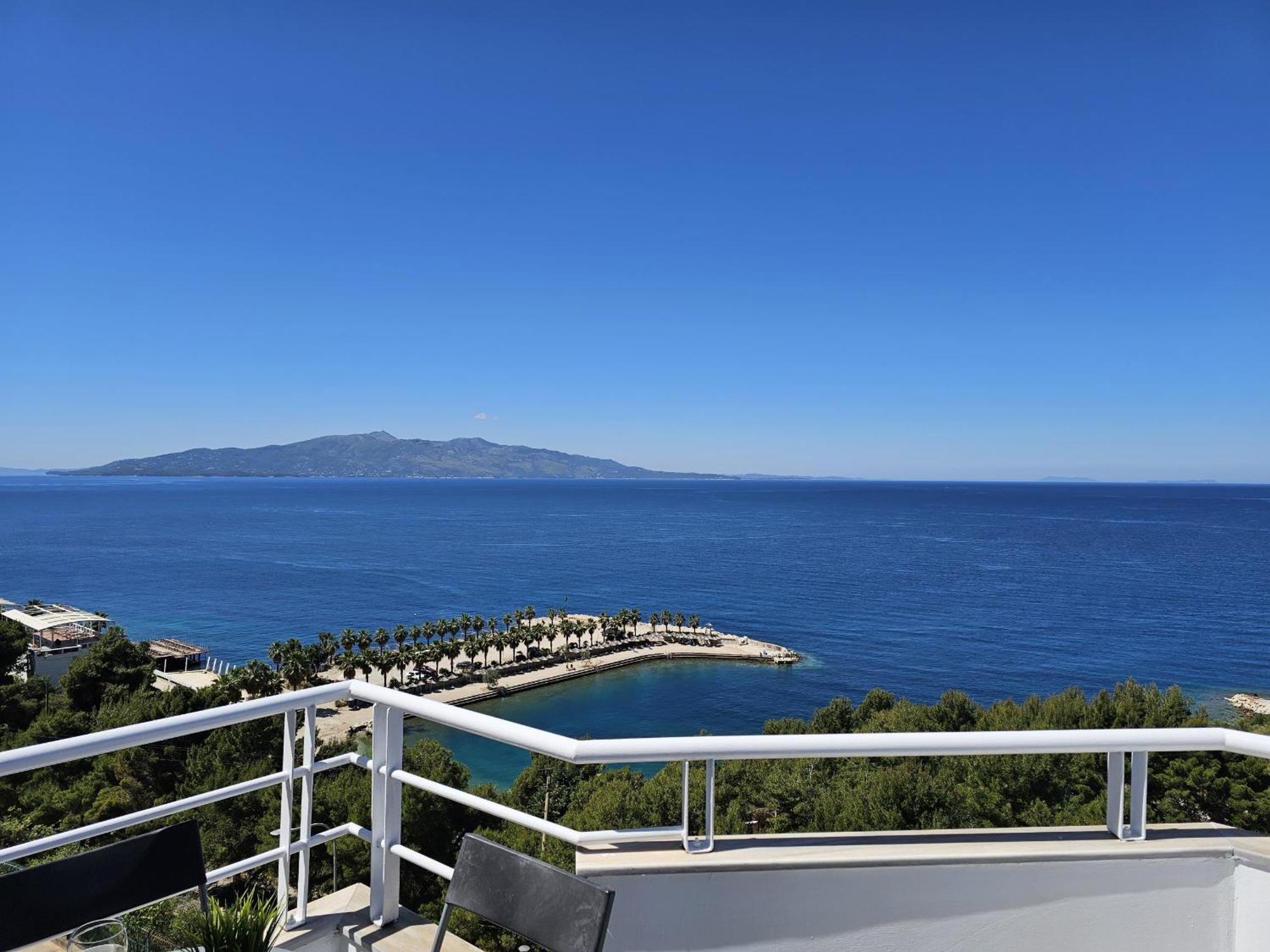 Blue Apartment Sarande Exterior photo