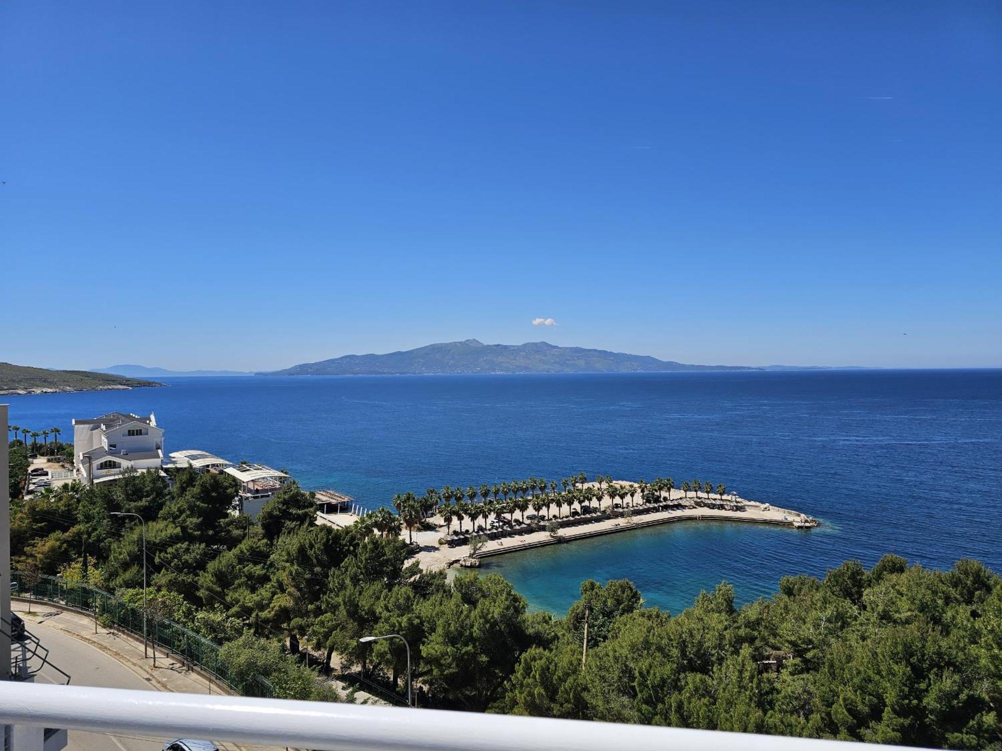 Blue Apartment Sarande Exterior photo
